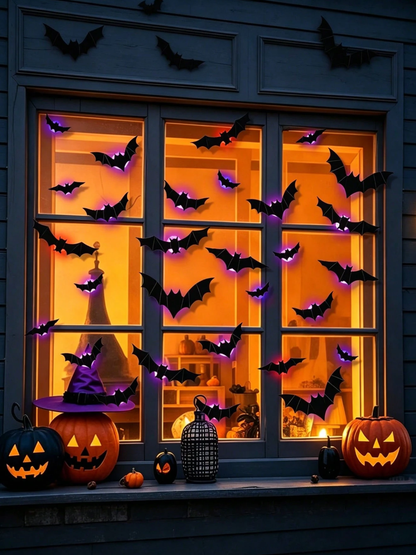 💥💥🦇 Halloween 3D Glowing Lights
